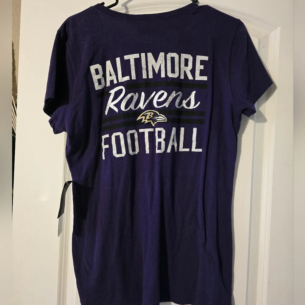 Baltimore Ravens V-Neck Tee - Picture 3 of 5